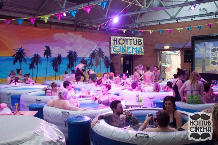 hot tub cinema