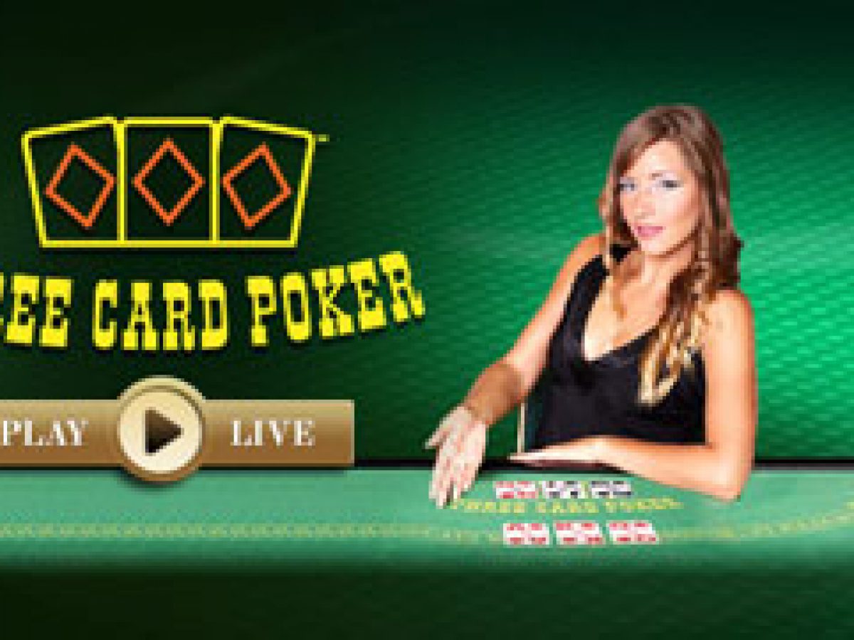 3 card poker live casino poker