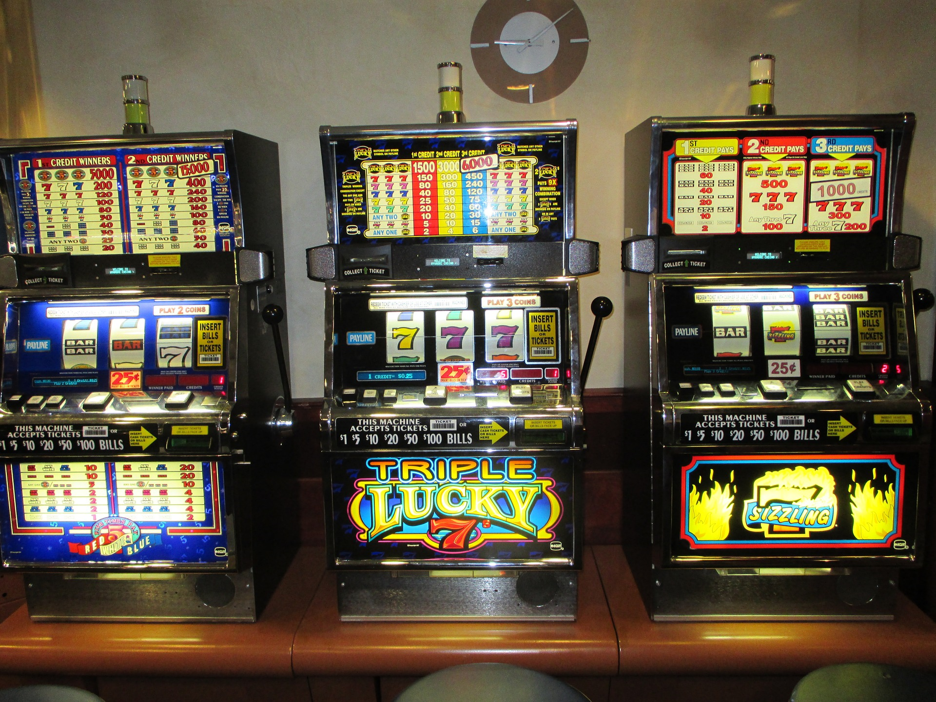 Rare slot machines