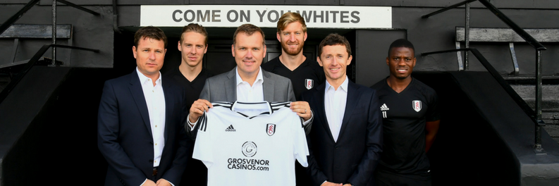 Grosvenor Casinos Announce Official Team Sponsorship with Fulham FC
