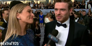 Richard Madden poker face