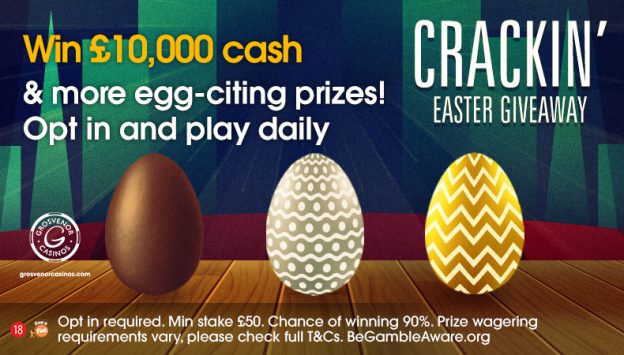 Win up to £10,000 in our Crackin’ Easter Giveaway!