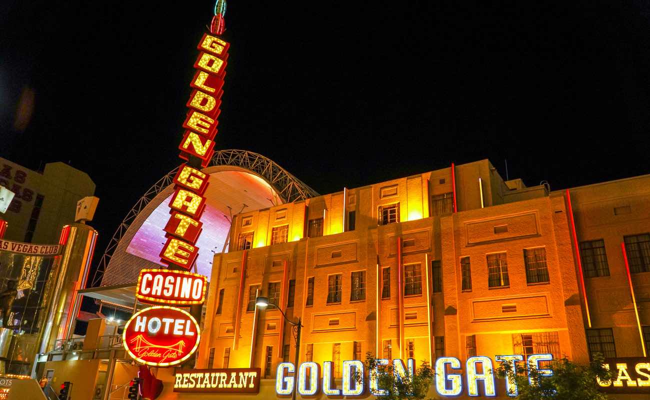 Golden Gate Hotel and Casino in Downtown Las Vegas