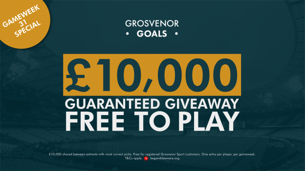 Gameweek 31: Grosvenor Goals Predictions