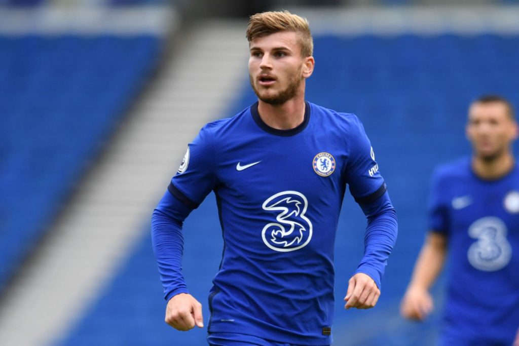 Chelsea striker Timo Werner