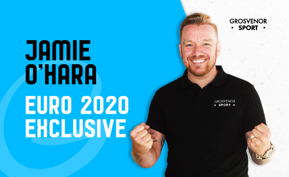 #AnnounceJamie – O’Hara joins Grosvenor Sport’s Euro 2020 team