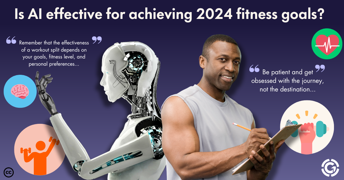 Fitness expert shares if AI is effective for achieving 2024 fitness goals